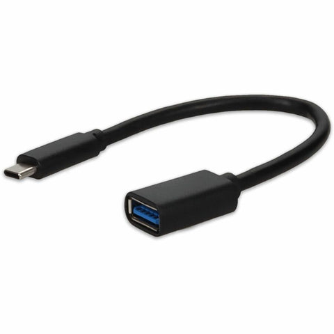 Add-on Addon 17cm (7in) Usb 3.1 Type (c) Male To Usb 3.0 (a)female Black Adapter Cable