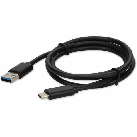 Add-on Addon 1.0m (3.3ft) Usb 3.1 Type (c) Male To Usb 3.0 (a) Male Black Adapter Cable