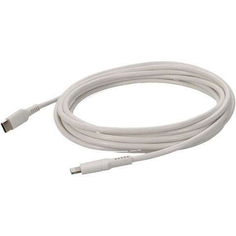 Add-on Addon 5 Pack Of 1.0m (3.3ft) Usb 3.1 Type (c) Male To Apple 8-pin Male White