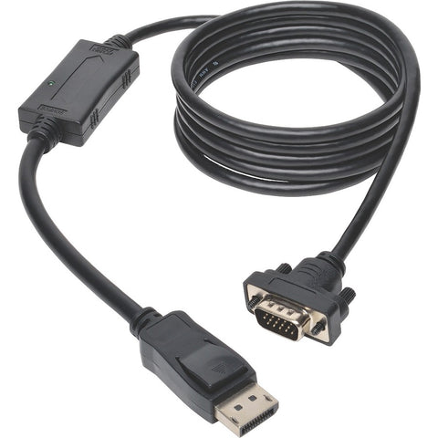 Eaton Tripp Lite Series Displayport 1.2 To Vga Active Adapter Cable (dp With Latches T