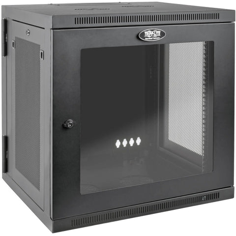 Eaton Tripp Lite Series Smartrack 12u Ups-depth Wall-mount Small Rack Enclosure,