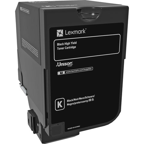 Lexmark 74c0h10 Black Toner Cartridge