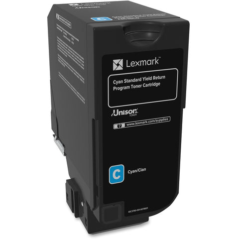 Lexmark 74c1sc0 Cyan Return Program Toner Cartridge