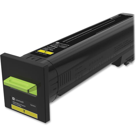 Lexmark 72k10y0 Yellow Return Program Toner Cartridge