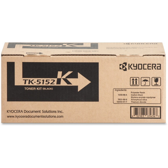 Kyocera Tk-5152k Black Toner Cartridge For Use In Ecosys M6035cidn M6535cidn P60