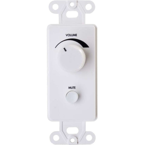 C2g Wall Plate Decora Volume Control, Remotely Control The Volume Level Of A 3 Wire