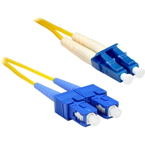 Enet Solutions, Inc. Enet 25m Sc/lc Duplex Single-mode 9/125 Os1 Or Better Yellow Fiber Patch Cable 2