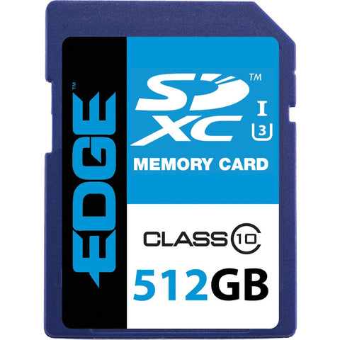 Edge Memory 512gb Sdxc Class 10 (uhs-i U3) Memory Card