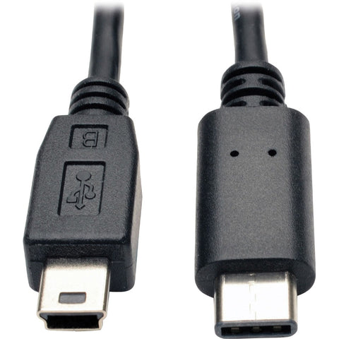 Eaton Tripp Lite Series Usb 5-pin Mini-b To Usb-c Cable - Usb 2.0, (m/m), 6 Ft.