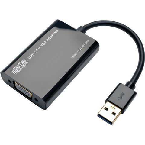 Eaton Tripp Lite Series Usb 3.0 Superspeed To Vga Adapter - Usb 3.0 Left Connector - M