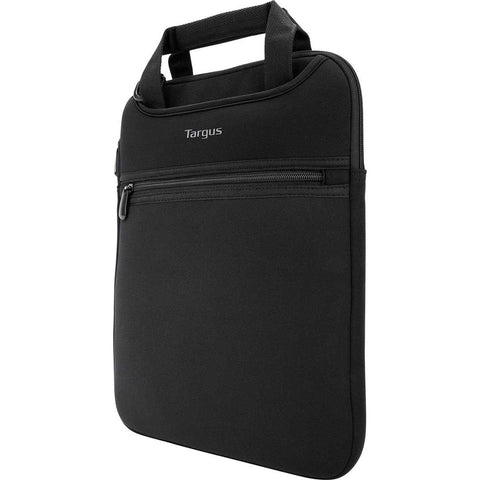 Targus Vertical Slipcase With Hideaway Handles For Notebook Black 14in, Hideaway Handle