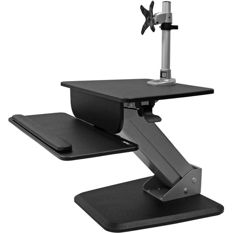 Startech Turn Your Desk Into A Sit-stand Workspace With Easy Height Adjustment And Monito