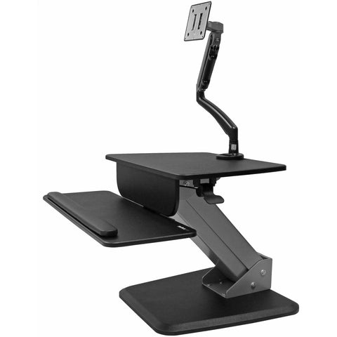 Startech Turn Your Desk Into A Sit-stand Workspace With A Slim Monitor Mount That Feature