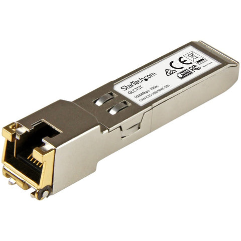 Startech Cisco Glc-t Compatible Sfp - 1000base-t 1 Gbps - 1gbe Module - 1ge Gigabit Ether