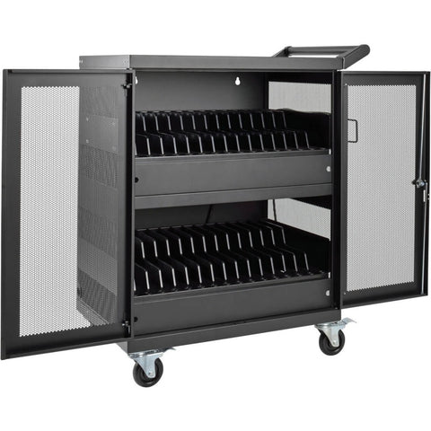 Eaton Multi-device Charging Cart, 32 Ac Outlets, Chromebooks And Laptops, Wall-mount O