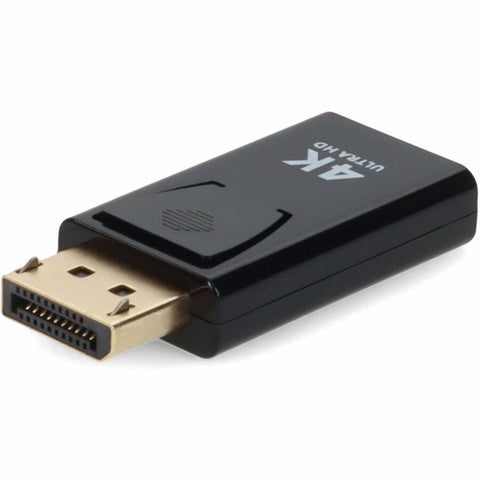 Add-on Addon Hp Qk108av Compatible Displayport Male To Hdmi Female Black Adapter