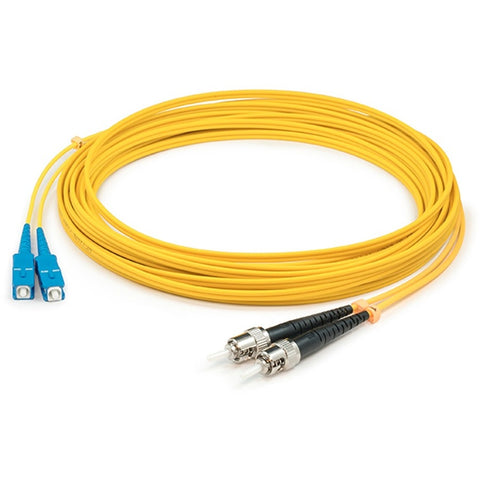Add-on 5m Asc To Lc Yellow Os2 Simplex Ofnr (riser-rated) Smf Fiber Patch Cable