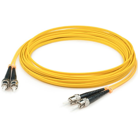 Add-on 15m St To St Yellow Os2 Duplex Ofnr (riser-rated) Smf Fiber Patch Cable