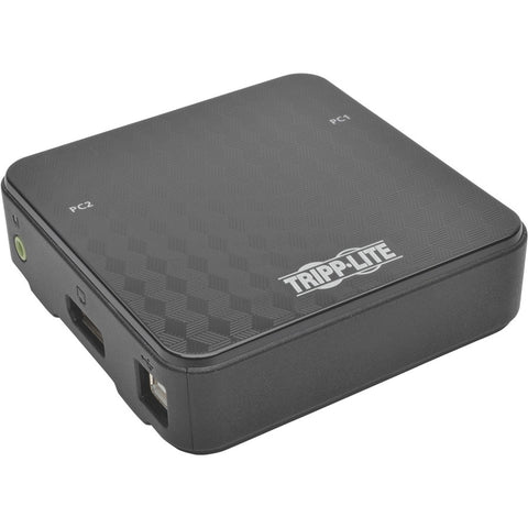 Eaton Tripp Lite Series 2-port Displayport Kvm Switch 4k 60 Hz With Audio, Cable