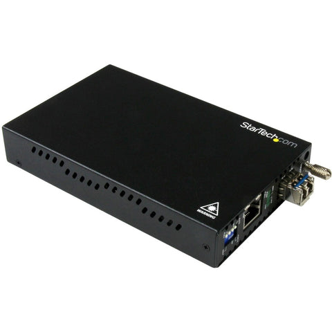 Startech Convert Extend A Gbe Connection Up To 20 Km (12.4 Mi) Using Single-mode Lc Fiber