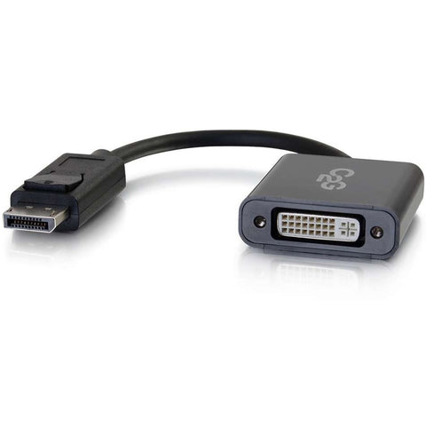 C2g Adapter Converter - Displayport Left Connector - Male Left Gender - Dvi-d Right
