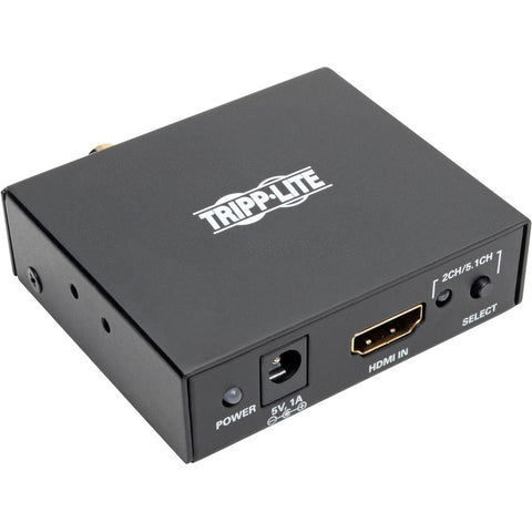 Eaton Tripp Lite Series 4k Hdmi Audio De-embedder/extractor With Toslink, Rca An