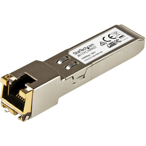 Startech 10 Pack Hpe J8177c Compatible Sfp - 1000base-t 1gbps - 1gbe Module - 1ge Gigabit