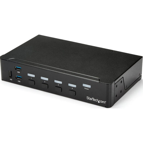 Startech Control Four Hdmi Computers Using A Single Console, With Built-in Usb 3.0 Hub Fo