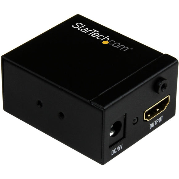 Startech Amplify The Strength Of Your Hdmi Signal To Extend Your Video Source Up To 115 F