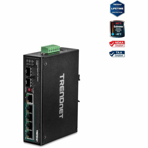 Trendnet Inc Switch - Ti-pg541i - Wired - Networking / Ports Qty: 6 - Gigabit Ethernet - 100