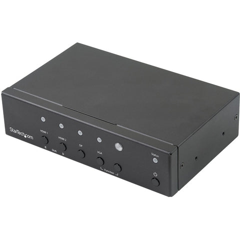 Startech Switch Between Displayport, Vga Or Two Hdmi Source Devices On One Display, With
