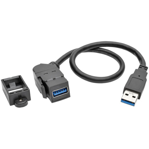 Eaton Tripp Lite Series Usb 3.0 All-in-one Keystone/panel Mount Extension Cable
