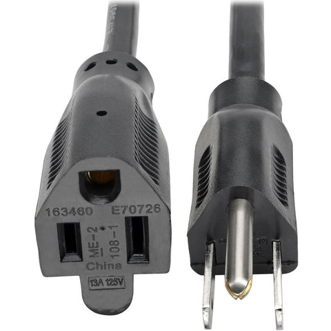 Eaton Power Cable - Nema 5-15p - Male Left Gender - Power Nema 5-15r - Female Right Ge