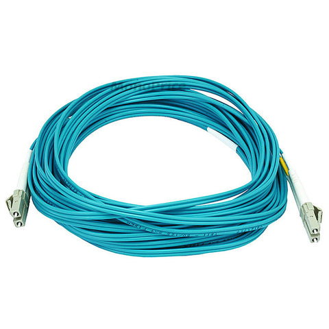 Monoprice, Inc. Lc/lc,mm,duplex - 10m (50/125 Type)-aqua