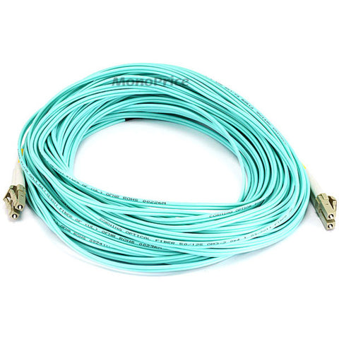 Monoprice, Inc. Lc/lc,mm,duplex - 20m (50/125 Type)-aqua