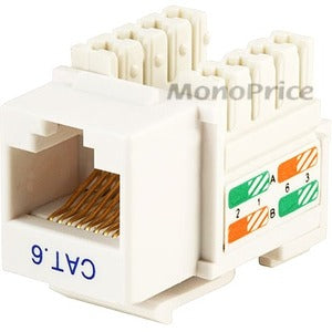 Monoprice, Inc. Cat6 Punch Down Keystone Jack - White