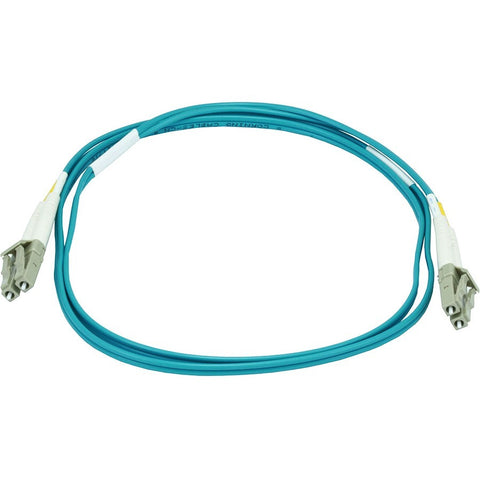Monoprice, Inc. Lc/lc, Multi Mode, Duplex - 1 Meter (50/125 Type) - Aqua