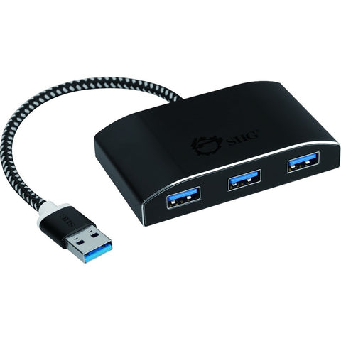 Siig, Inc. Quickly Adds Four Usb 3.0 Ports To Your Computer And Provides Optional Power Ada