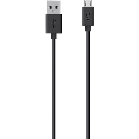 Belkin International Inc Cable,usb,usba/usbmicrob,4 ,black