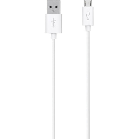 Belkin International Inc Cable,usb,usba/usbmicrob,4 ,white