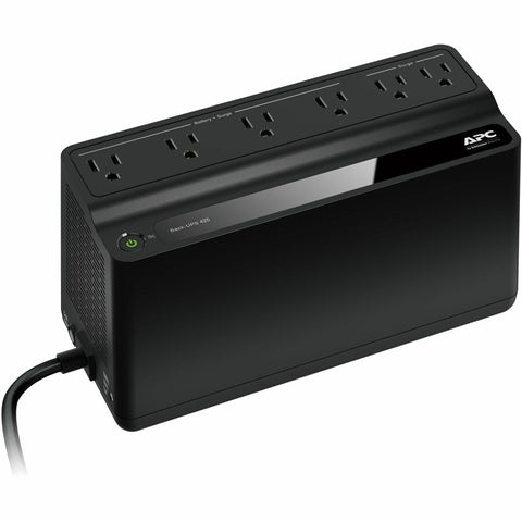 Apc By Schneider Electric Be425m - Ups - Standby - 120 V - 255watt - 425va - 5a - 4 X Nema 5-15r, 2 X Nema