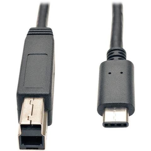 Eaton Tripp Lite Series Usb-c To Usb-b Cable (m/m) - Usb 3.2, Gen 2 (10 Gbps), T