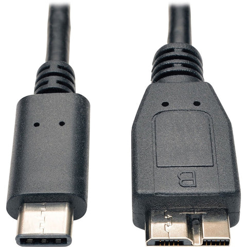Eaton Extension Cable - Usb-c Left Connector - Male Left Gender - Usb 3.0 Micro-b Righ