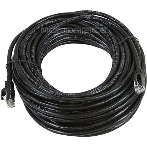 Monoprice, Inc. Flexboot Series Cat6 24awg Utp Ethernet Network Patch Cable, 50ft Black