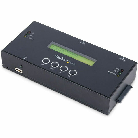 Startech 1:1 Standalone Sas And Sata Hard Drive Duplicator And Eraser Performs Disk Cloni