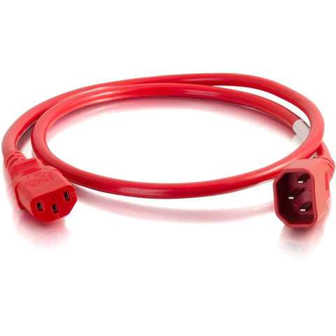 C2g Power Cord - Power Iec 320 En 60320 C14 - Male Left Gender - Power Iec 320 En 60