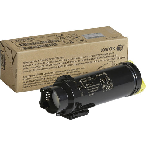 Genuine Xerox Yellow Standard Capacity Toner Cartridge, Workcentre 6515, Phaser