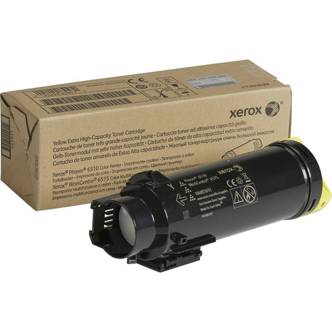 Genuine Xerox Yellow Extra High Capacity Toner Cartridge, Workcentre 6515, Phase