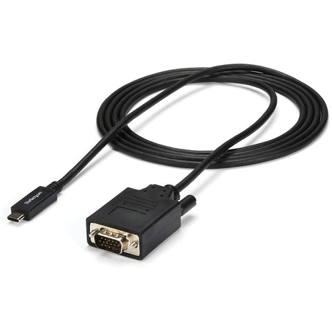 Startech 6.6ft/2m Usb Type C (dp Alt Mode Hbr2) To Vga Cable / 1920x1200/1080p 60hz / Edi
