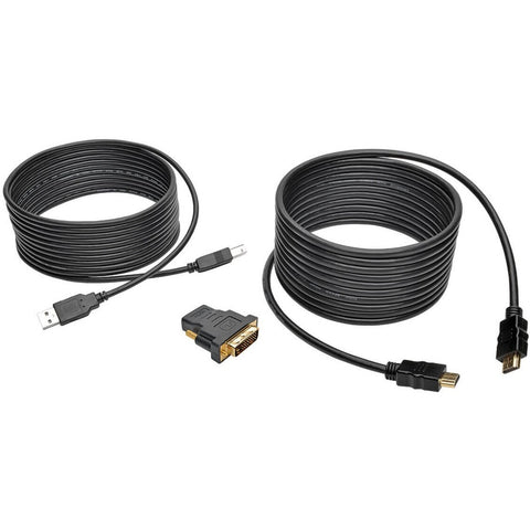 Eaton Tripp Lite Series Hdmi/dvi/usb Kvm Cable Kit, 15 Ft. (4.57 M) - Connects Y